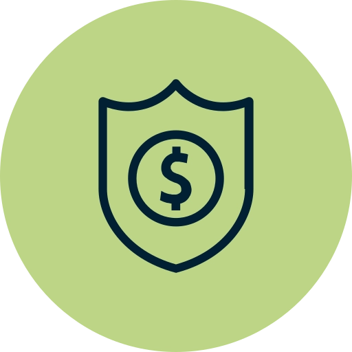 Icon representing tax efficiency and planning strategies
